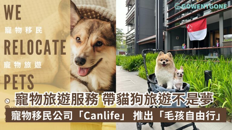 GoWentGone 報導 Canlife Pets Moving 寵物移民服務